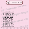 Tampon Love you to the moon - Tampon silicone clear