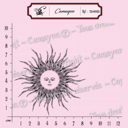 Tampon soleil - Tampon silicone clear