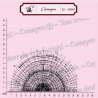 Tampon Fond grunge cercle steampunk 2 - Tampon silicone clear