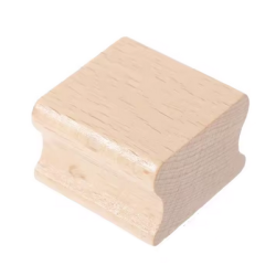 Support en bois carré
